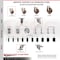 Service Caster 3 Inch 316SS High Temp Glass Filled Nylon 1/2 Inch Threaded Stem Caster Set Brake SS316TS20S314-GFNSHT-TLB-121315-4 - alternate 5